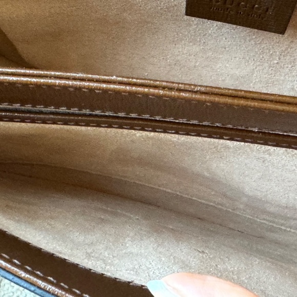 SOLD!!!! GUCCI Leather Horsebit 1955 Shoulder Bag in GUC!🔥 - Picture 16 of 16